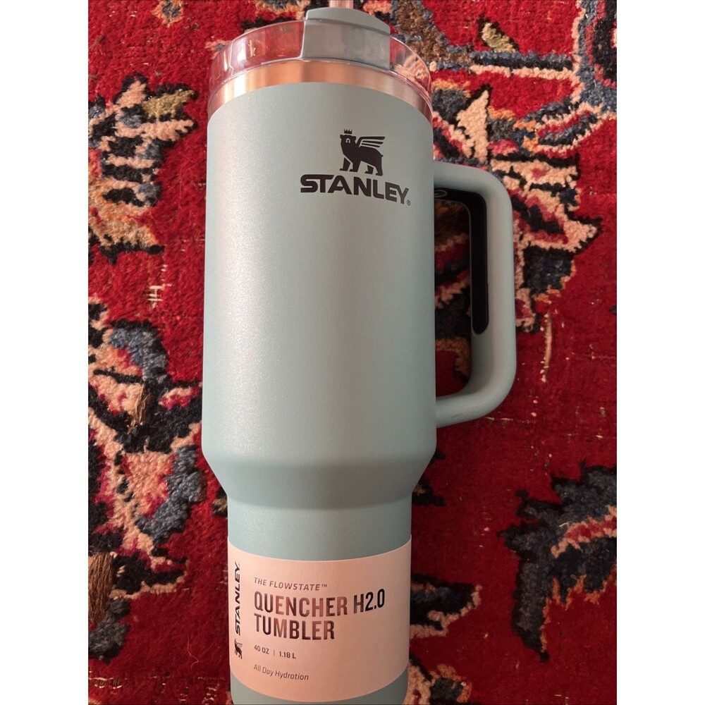 Blue Azure Stanley Stainless Steel H2.0 FlowState Quencher Tumbler - 40oz